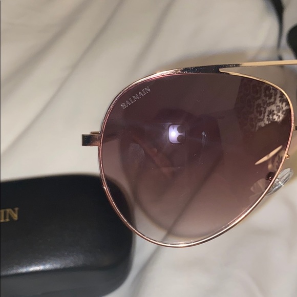 Authentic Balmain Oversized Aviator Sunglasses - Picture 7 of 8